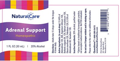 Adrenal Support Lbl (Naca0021 Adrenal Support 1oz Lbl)